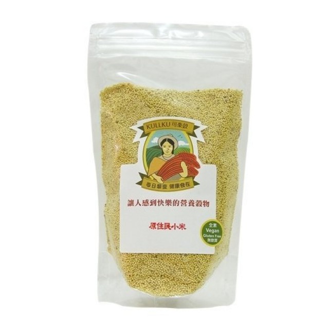 [綠工坊] 原住民小米 (220g) 台灣本土小米 自然農法栽種 可樂穀