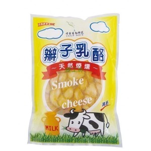 [綠工坊]  奶素  煙燻 辮子乳酪 真空包裝 植物性凝乳酵素   400g 祥榮生技
